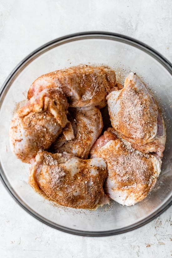 how to make chicken thighs in the air fryer