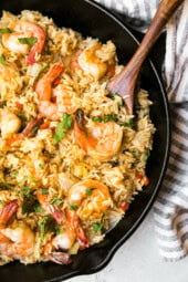 Shrimp and Rice (Arroz Con Camarones)