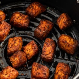 Blackended Air Fryer Salmon Bites