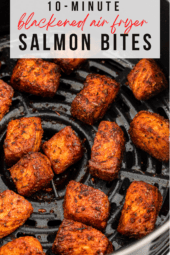 blackened air fryer salmon