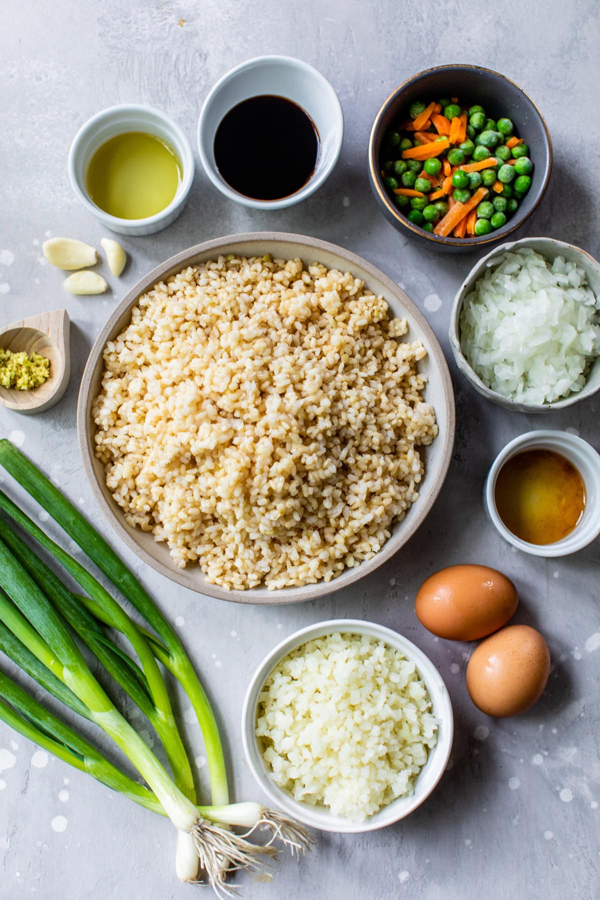 Brown Fried Rice ingredients