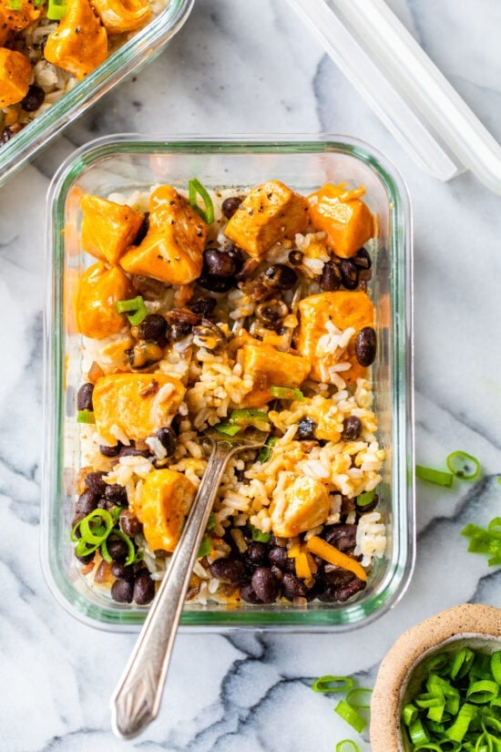 Buffalo Chicken Meal Prep Bowls