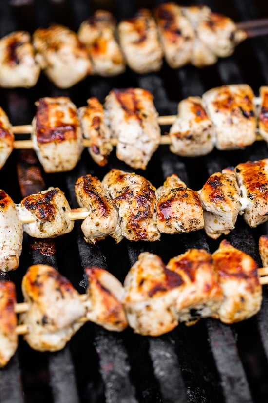 Grilled Chicken Kabobs