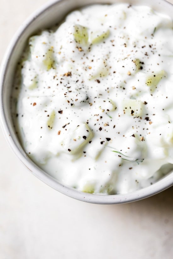 Cucumber Yogurt Sauce