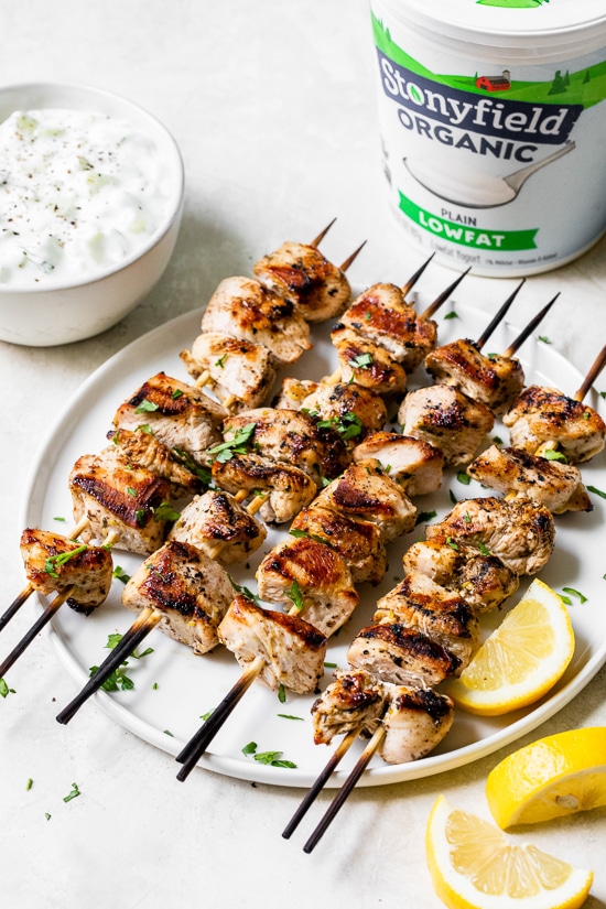 Grilled Chicken Kabobs