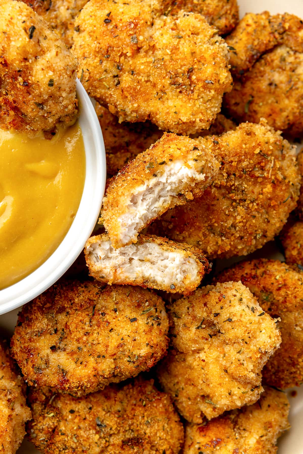 Chicken Nuggets with honey mustard