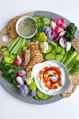 Colorful Crudites Platter