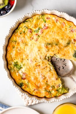 Crustless Quiche