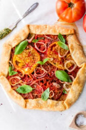 Heirloom Tomato Galette