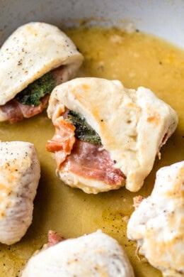 Chicken Saltimbocca