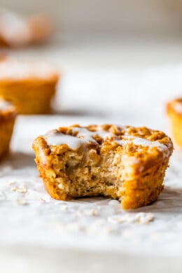 Pumpkin Baked Oatmeal Cups