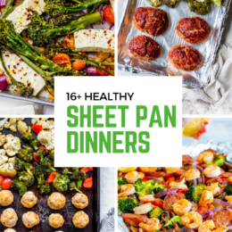 16 sheet pan dinners