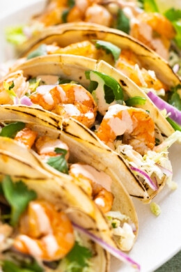 shrimp tacos