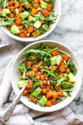 Sweet Potato Avocado Salad